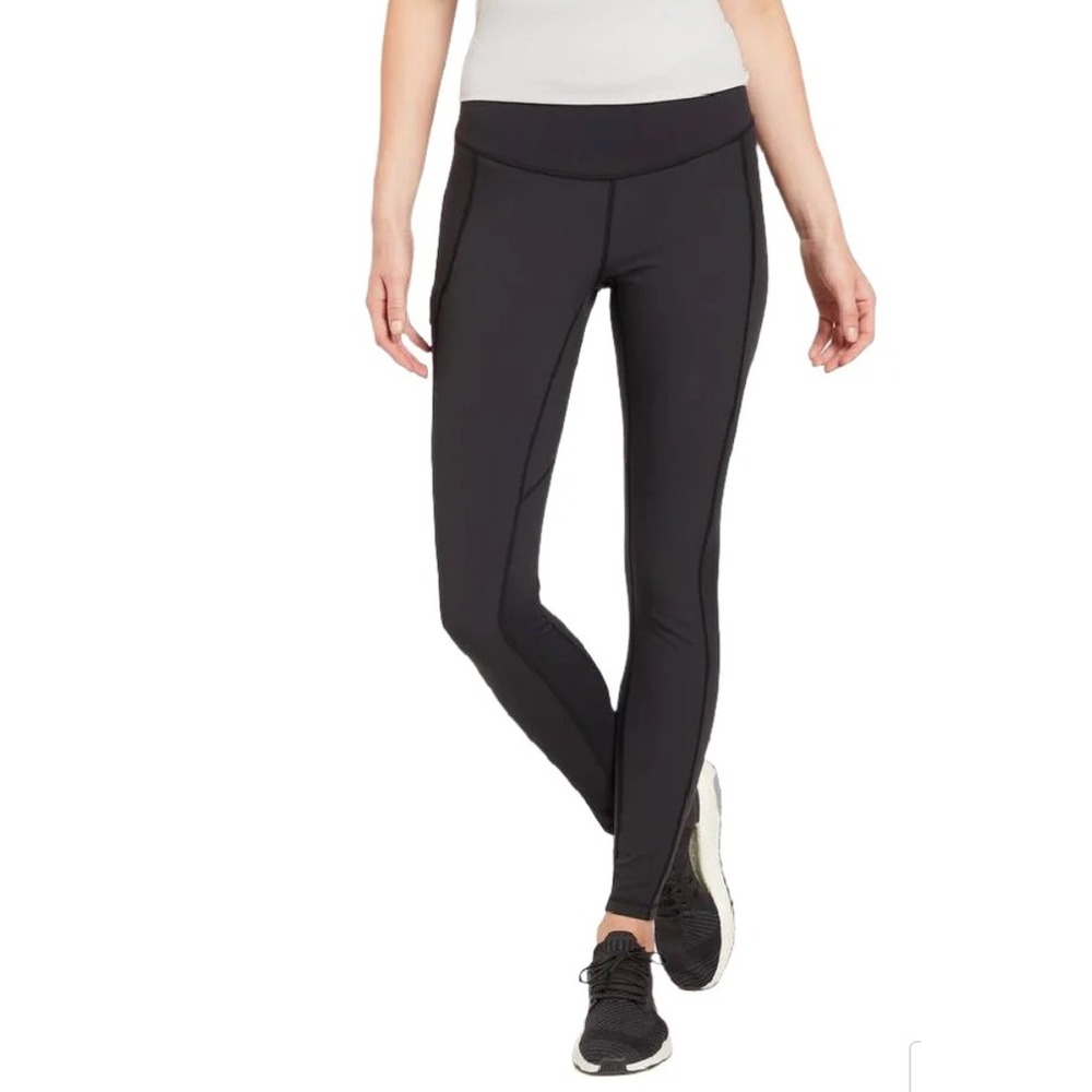 KÜHL Womens‎ Traverse Legging Women Size Large Black Side Pockets Hiking